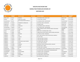 (Gp) Network List Northern Cape