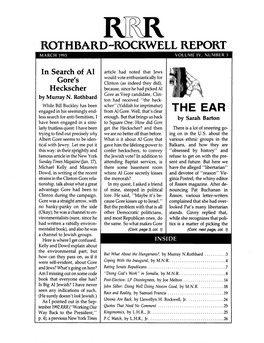 Rothbard-Rockwell Report