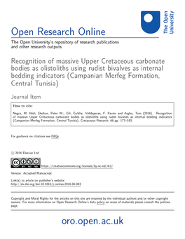 Campanian Merfeg Formation, Central Tunisia)