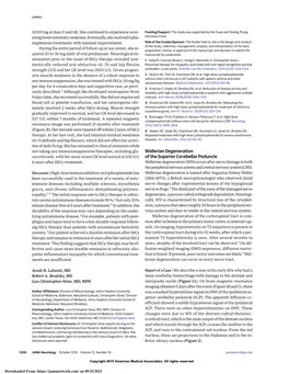 Wallerian Degeneration of the Superior Cerebellar Peduncle