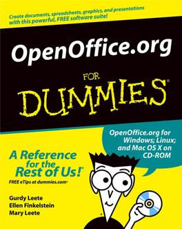 Openoffice.Org for Dummies.Pdf