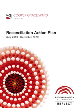 Reconciliation Action Plan (July 2019 - December 2020) Acknowledgement of Country