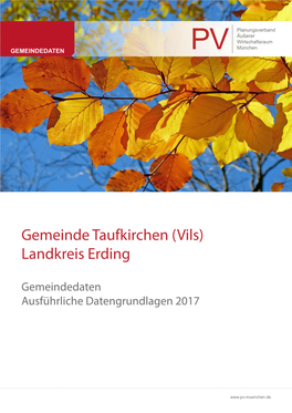 Gemeinde Taufkirchen (Vils) Landkreis Erding