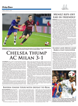 Chelsea Thump AC Milan