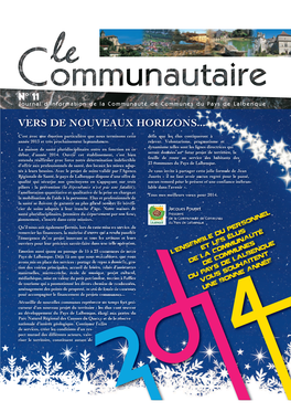 N° 11 Vers De Nouveaux Horizons