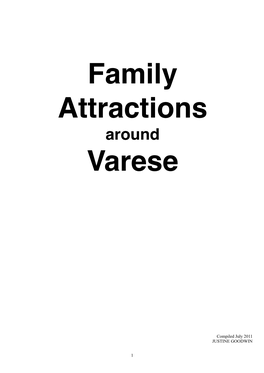 Family Activities in the Varese Area