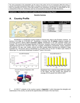 A. Country Profile