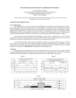 The Metro Cebu Environmental Improvement Project