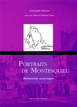 Portraits De Montesquieu Répertoire Analytique