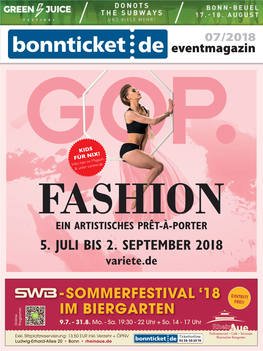 Sommerfestival '18 Im Biergarten