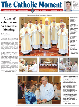 A Day of Celebration, 'A Beautiful Blessing'