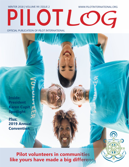 PILOTLOG PILOTLOG VOLUME 99 ISSUE 2 Submitting to The