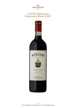 Frescobaldi Nipozzano Riserva 2017