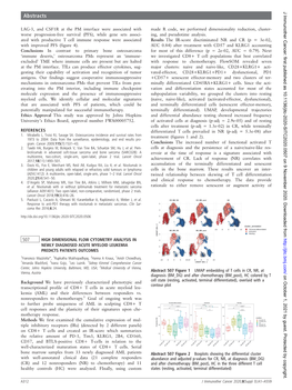 507 High Dimensional Flow Cytometry Analysis in Newly Diagnosed Acute