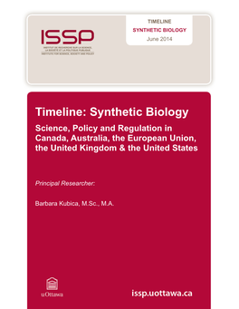 SYNTHETIC BIOLOGY June 2014