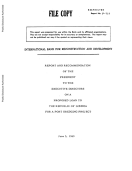 World Bank Document