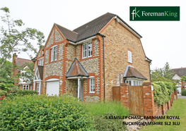 5 Kemsley Chase, Farnham Royal Buckinghamshire Sl2 3Lu