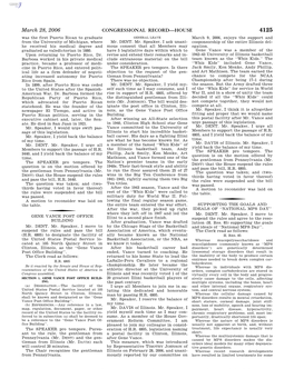 CONGRESSIONAL RECORD—HOUSE March 28, 2006