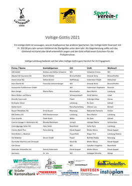 Voltige-Göttis 2021