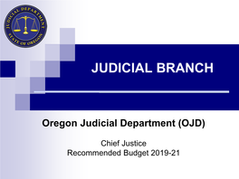 Judicial Branch