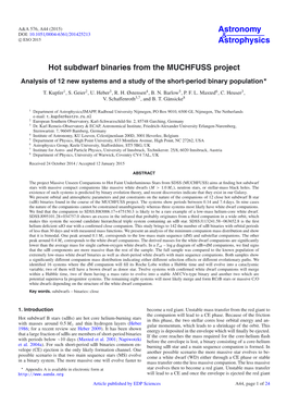 Hot Subdwarf Binaries from the MUCHFUSS Project Analysis of 12 New Systems and a Study of the Short-Period Binary Population