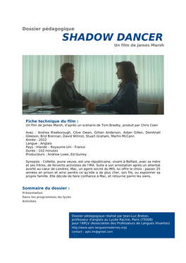 SHADOW DANCER Un Film De James Marsh