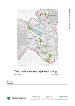 Tartu Valla Koolilaste Tajukaardi Uuring