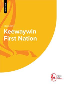 Keewaywin First Nation Aaniin