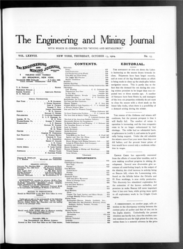 The Engineering and Mining Journal 1904-10-13