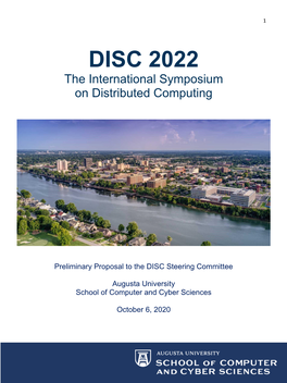 DISC 2022 the International Symposium on Distributed Computing