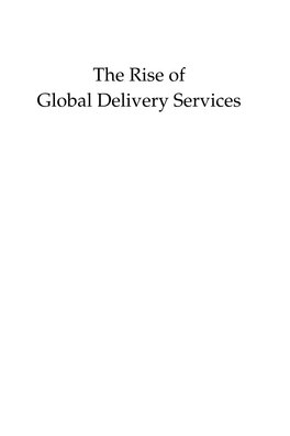 Rise of Global Delivery Services