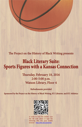 Black Literary Suite: Sports Figures with a Kansas Connection