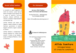 Affido Familiare Per Informazioni