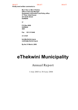 Ethekwini Municipality