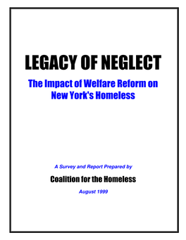 Legacy of Neglect