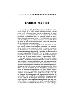 Enrico Mattei