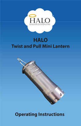 HALO Twist & Pull Mini Lanterns