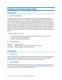 Technical Documentation: Heating and Cooling Degree Days