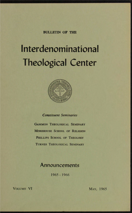 Interdenominational Theological Center