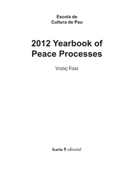 2012 Yearbook of Peace Processes