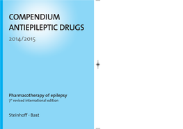 Compendium Antiepileptic Drugs 2014 /2015