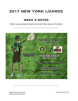 2017 New York Lizards