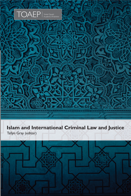 Islam and International Criminal Law and Justice Dr