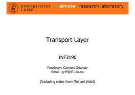 Transport Layer