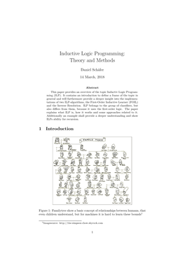 Inductive Logic Programming: Theory and Methods