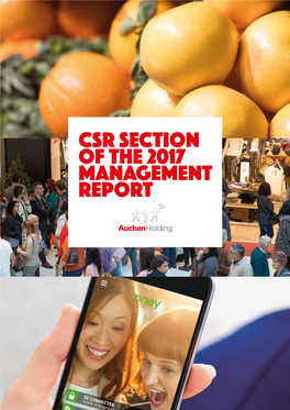 CSR Section of the 2017 Management Report Auchan Holding