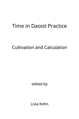 Time in Daoist Practice