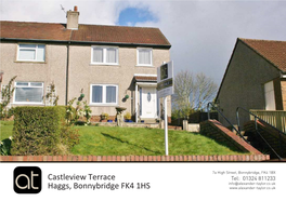 Castleview Terrace Haggs, Bonnybridge FK4