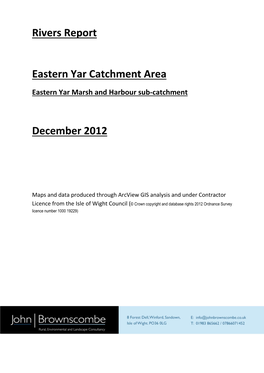 Eastern Yar Marsh and Harbour Sub-Catchment