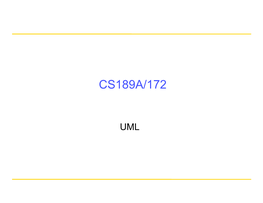 UML UML (Unified Modeling Language)